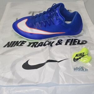 Nike Zoom Rival Distance Racer Blue Lime Blast. size 11, Unisex